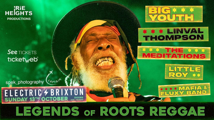 "Big Youth" Legends of Roots Reggae Electric Brixton Promotional Video 2024